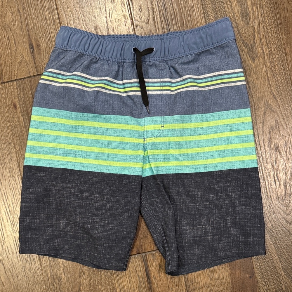 Hurley Kids' Blue and Gray Shorts